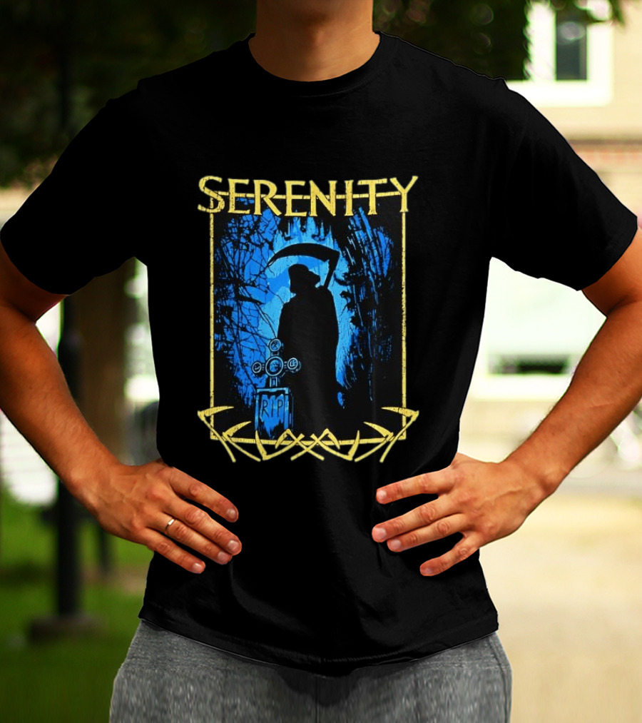 Serenity Grave Robber Reaper RIP Warren Lotas T-Shirt