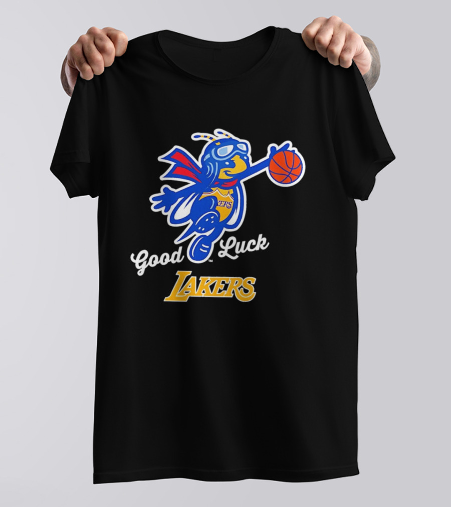 Good Luck Lakers Bee Basketball Team Spirit T-Shirt