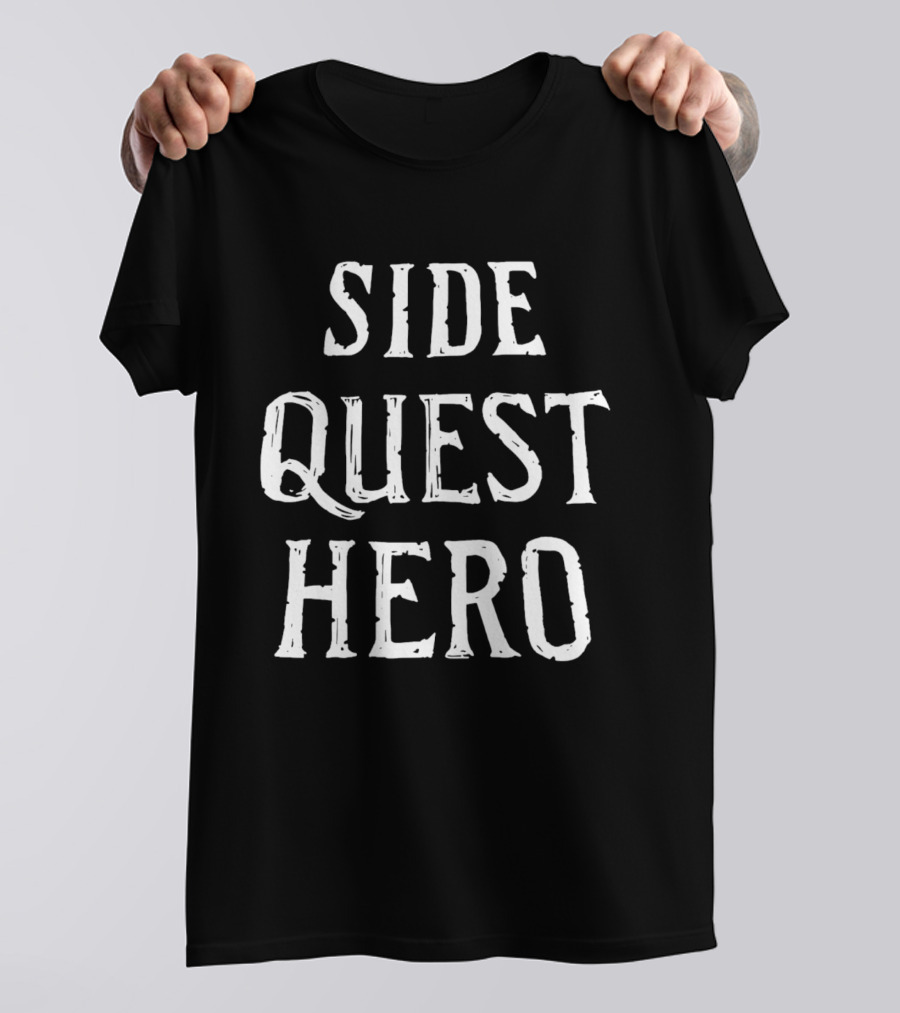 Side Quest Hero Gaming Adventure T-Shirt