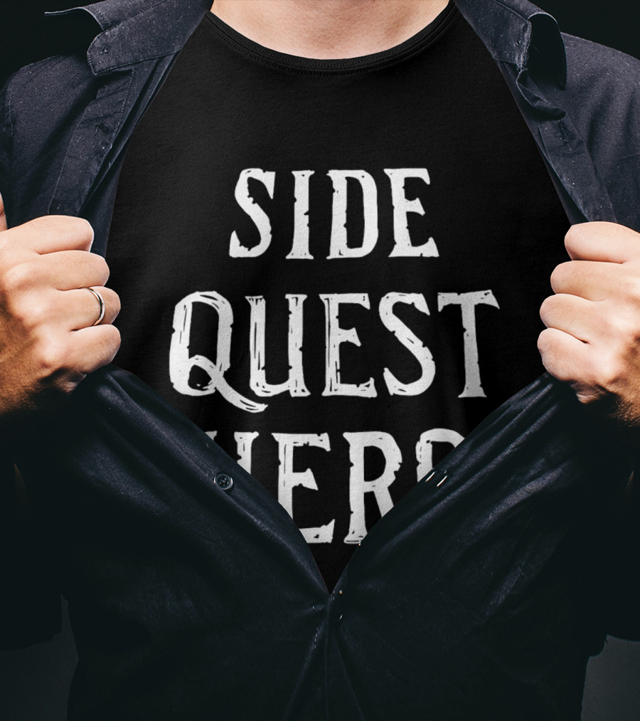 Side Quest Hero Gaming Adventure T-Shirt