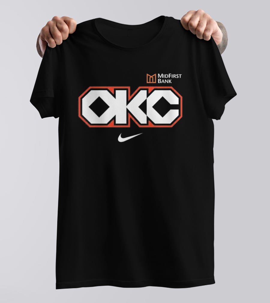 OKC Thunder Shai Gilgeous Alexander Nike MidFirst Bank Collaboration T-Shirt