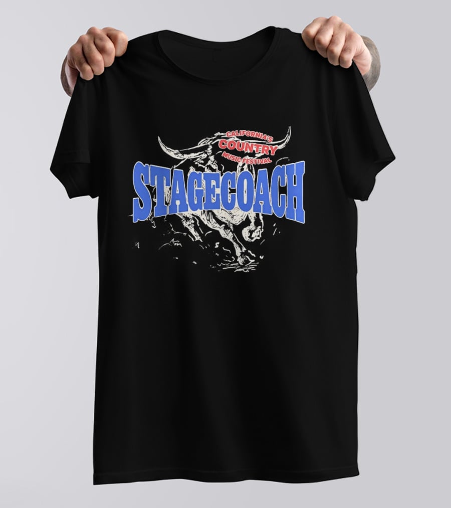 Stagecoach California's Country Music Festival 2026 Indio By The Horns Sand T-Shirt
