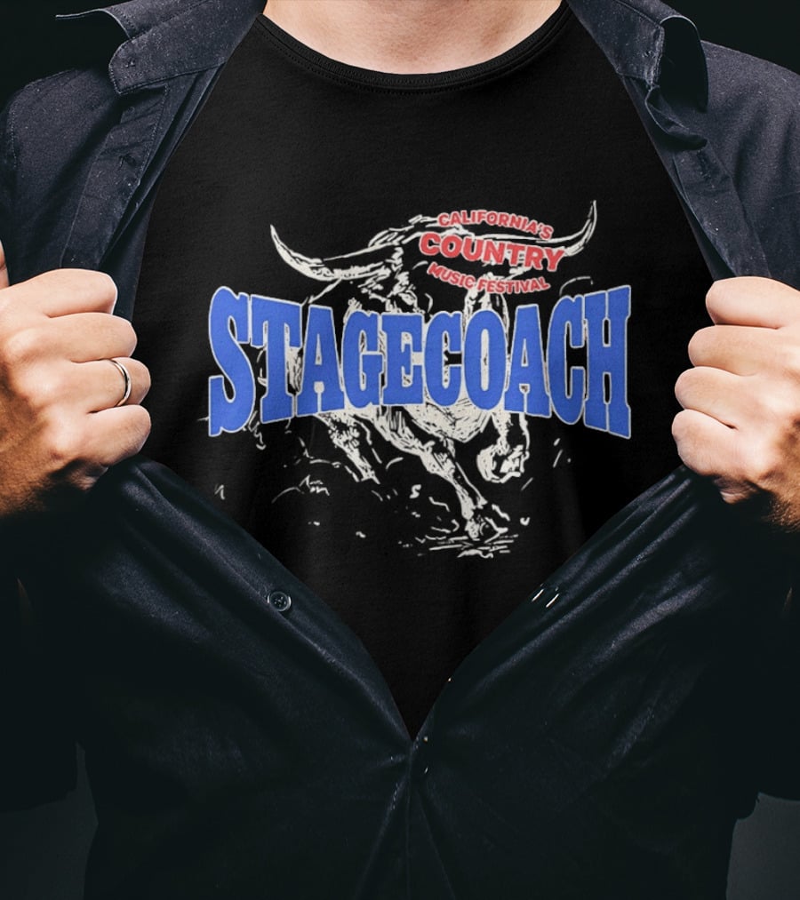 Stagecoach California's Country Music Festival 2026 Indio By The Horns Sand T-Shirt