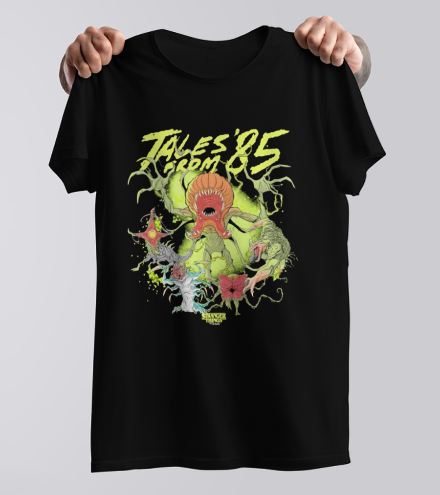 Tales From '85 Creature Monster Scene T-Shirt