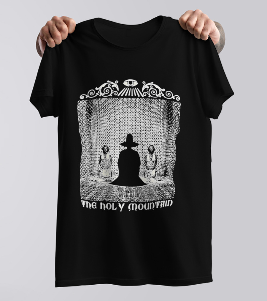 The Holy Mountain Mystical Silhouette With Eye T-Shirt