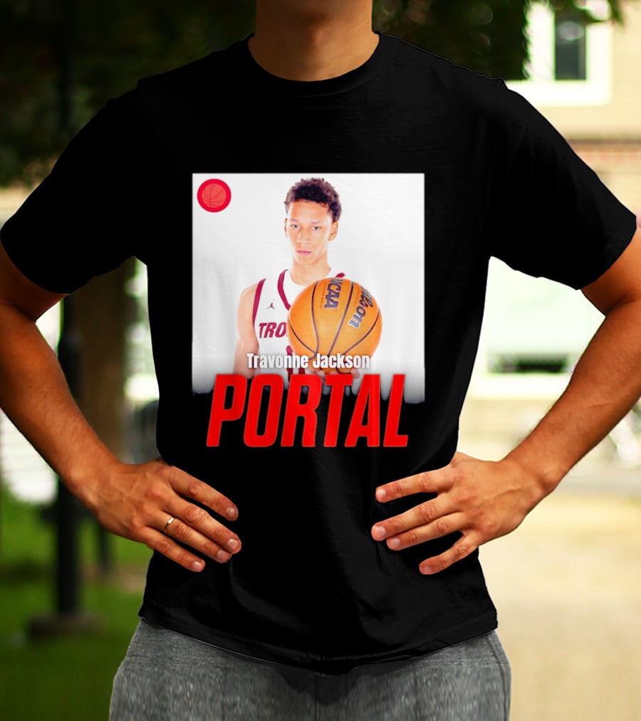 Travonne Jackson Portal NCAA Basketball T-Shirt