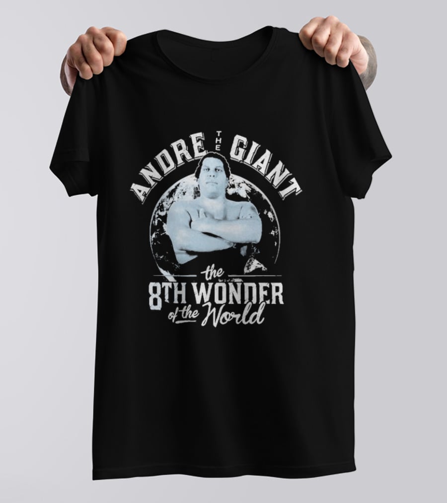 Andre The Giant The 8th Wonder Of The World WrestleMania WWE Hulk Hogan T-Shirt