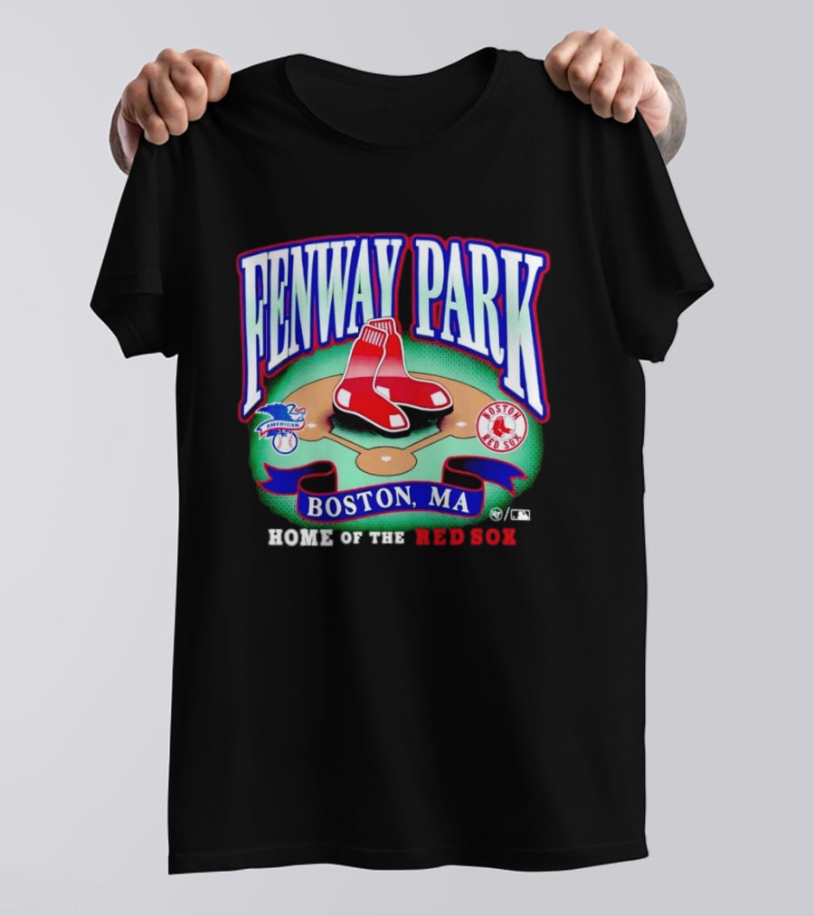 Boston Red Sox Fenway Park Boston MA Home Of The Red Sox American League 2026 T-Shirt