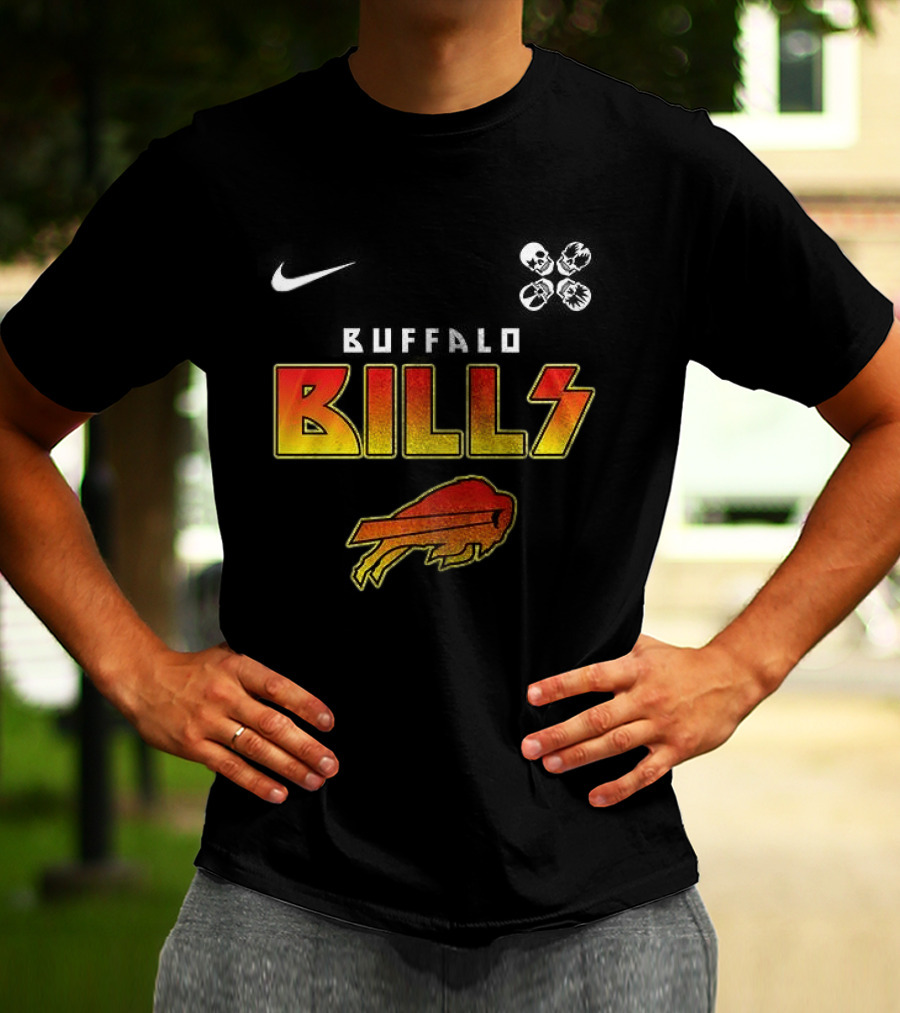Buffalo Bills Rock And Roll All Nite Abbey Road T-Shirt
