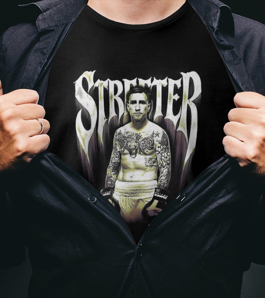 Casey Streeter Zuffa Boxing Fighter Pose Name T-Shirt