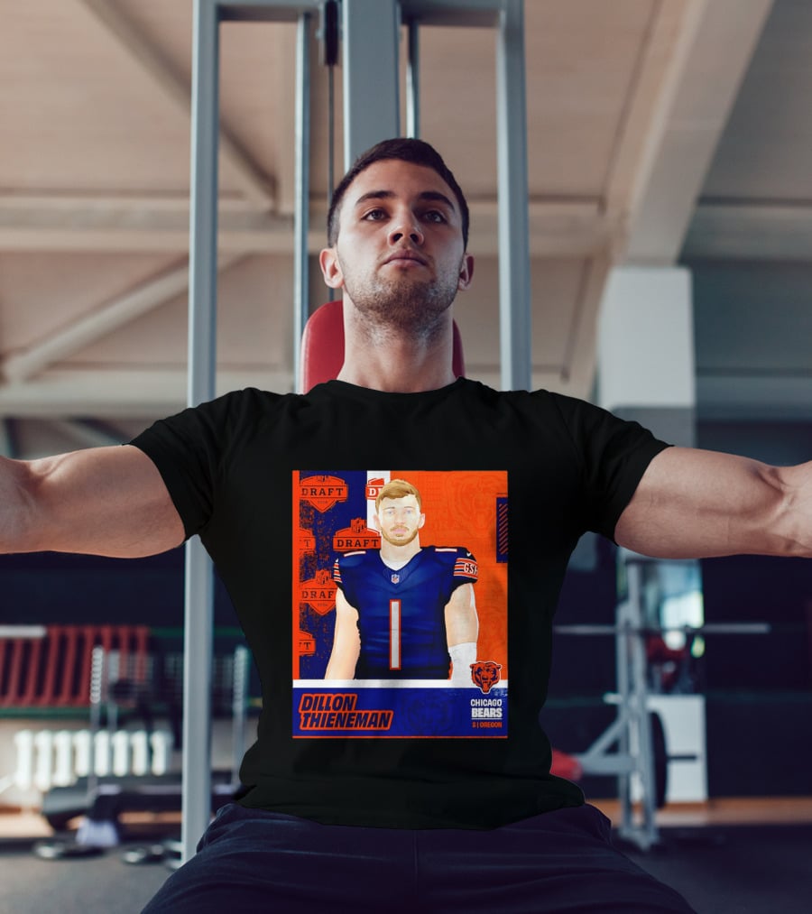 NFL 2026 Draft Chicago Bears Dillon Thieneman Oregon T-Shirt
