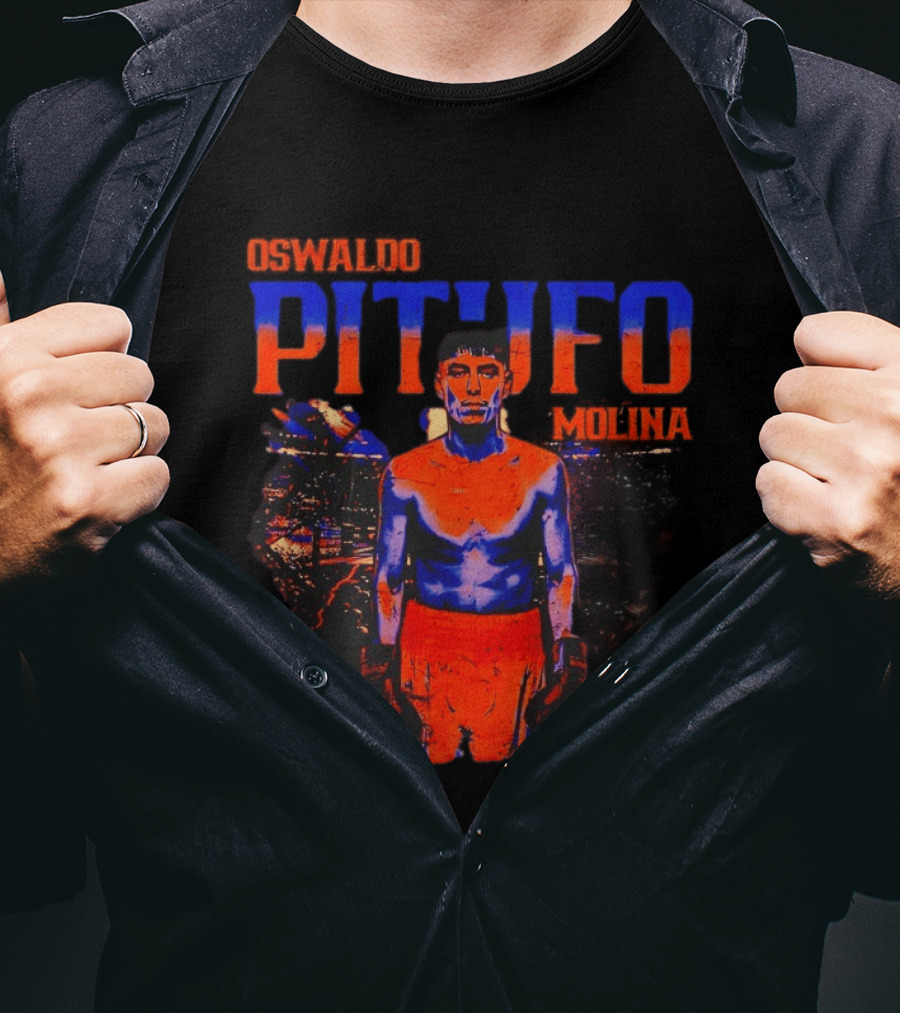 Original Pitufo Oswaldo Molina Boxing T-Shirt