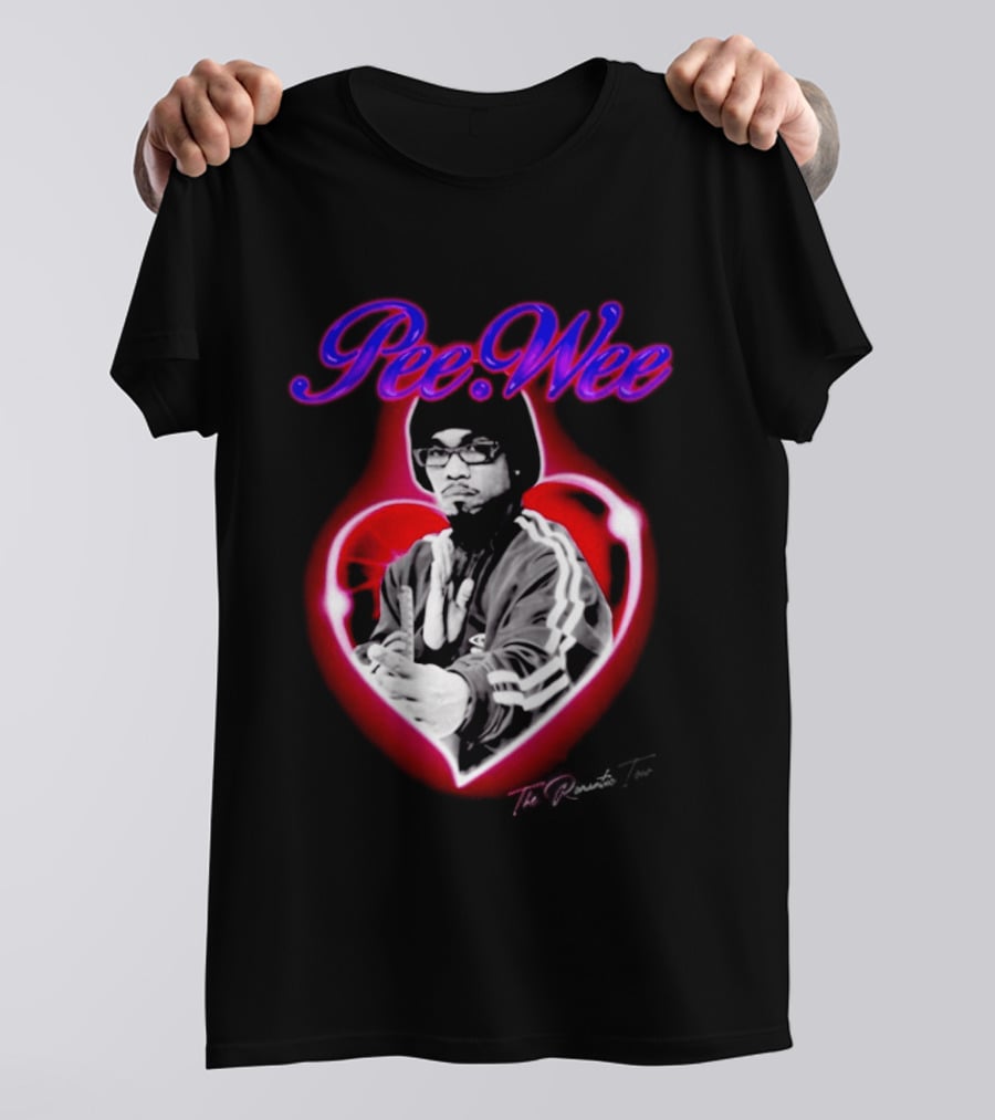 Pee Wee Heart Tour 2026 Anderson Paak Live Performance T-Shirt