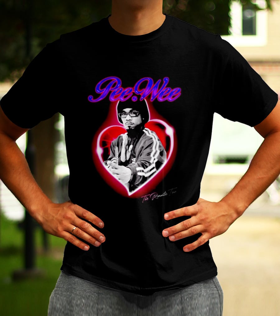 Pee Wee Heart Tour 2026 Anderson Paak Live Performance T-Shirt