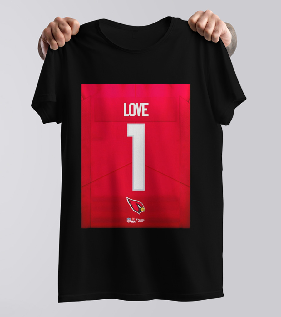 Arizona Cardinals 2026 Draft Love 1 Jersey T-Shirt