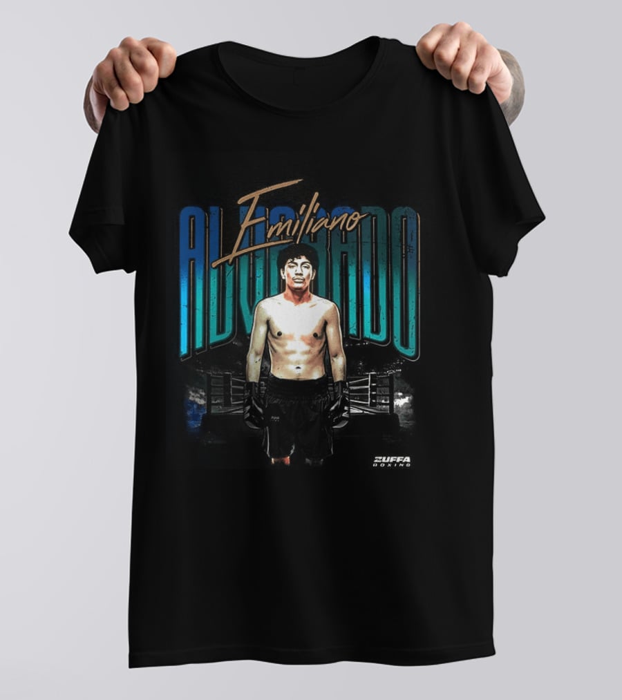 Emiliano Alvarado Zuffa Boxing Fighter Pose Arena Alvarado T-Shirt