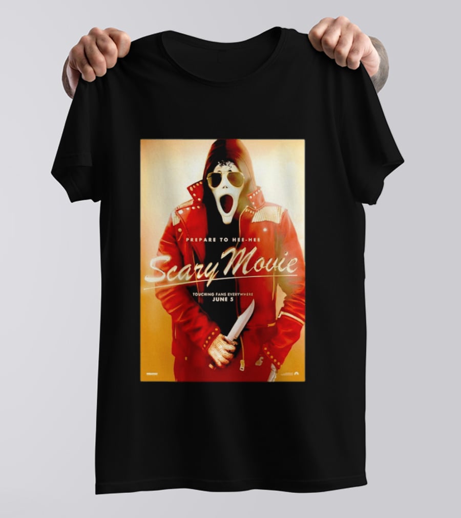 Scary Movie Prepare To Hee Hee Touching Fans Everywhere June 5 Michael T-Shirt