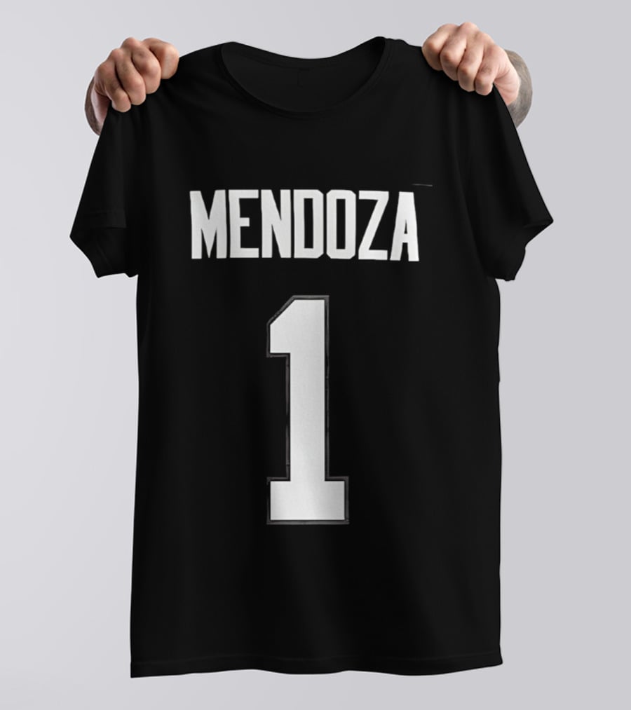 Las Vegas Raiders Fernando Mendoza Number 1 Jersey T-Shirt