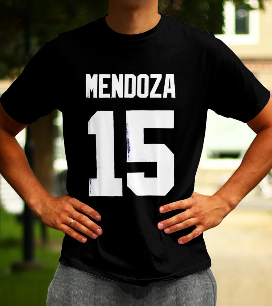 Mendoza 15 Las Vegas Raiders T-Shirt