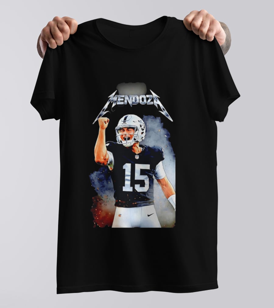 Mendoza Las Vegas Raiders 2026 Draft Fan Gear T-Shirt