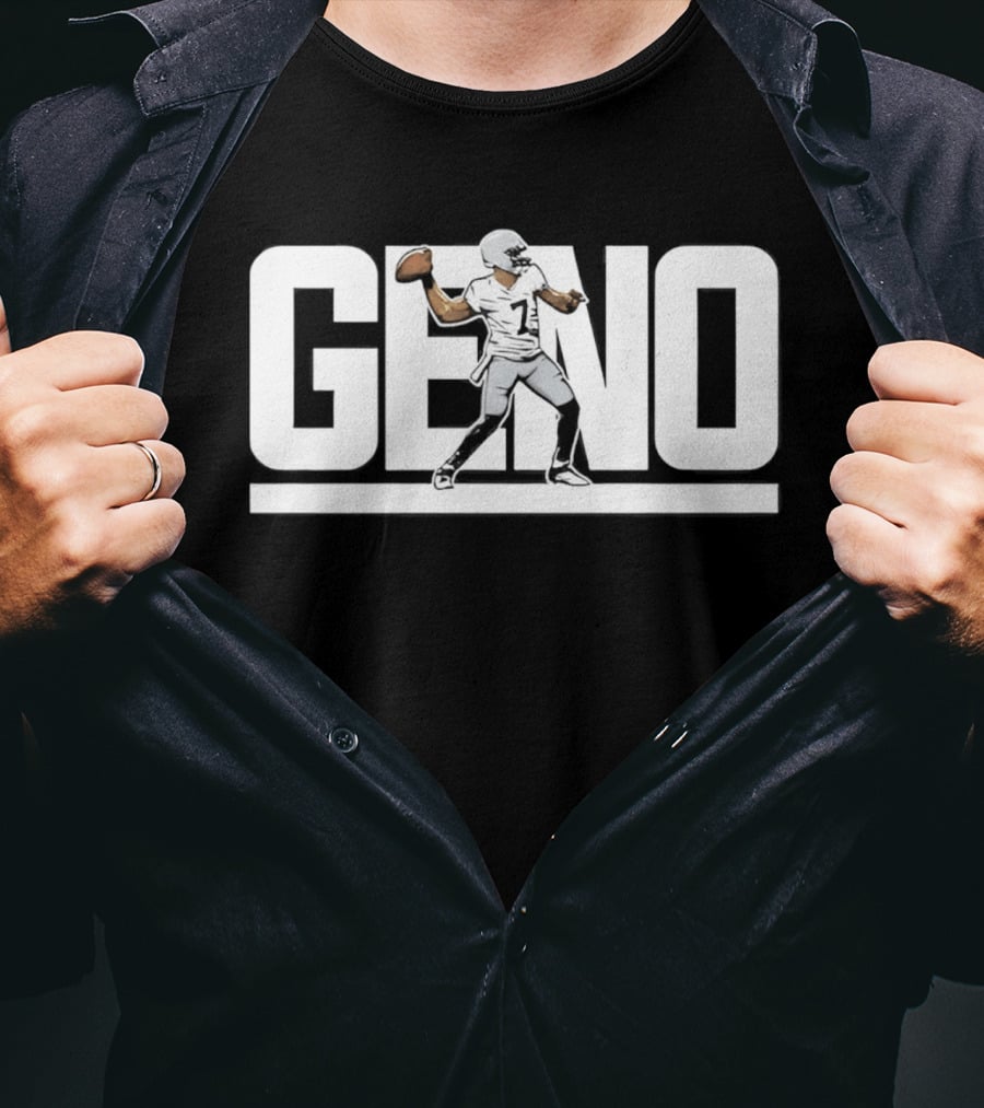 Geno Smith Las Vegas Football Quarterback Action T-Shirt