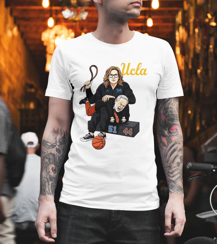 UCLA Bruins Cori Close Vs Vic Schaefer Texas Longhorns 2026 Women's NCAA Tournament Score 51 44 T-Shirt