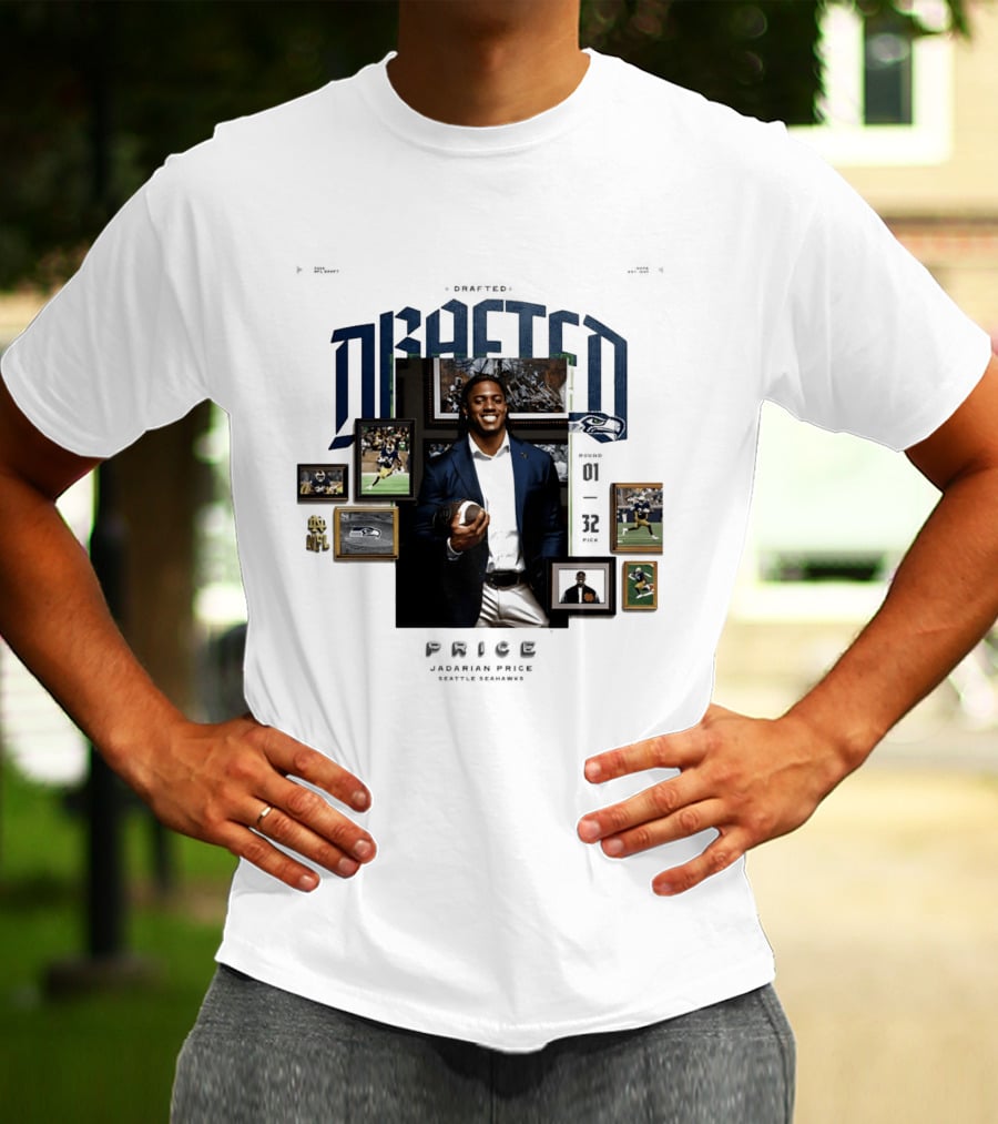 Seattle Seahawk 2026 Drafted Jadarian Price Football Highlights NFL T-Shirt