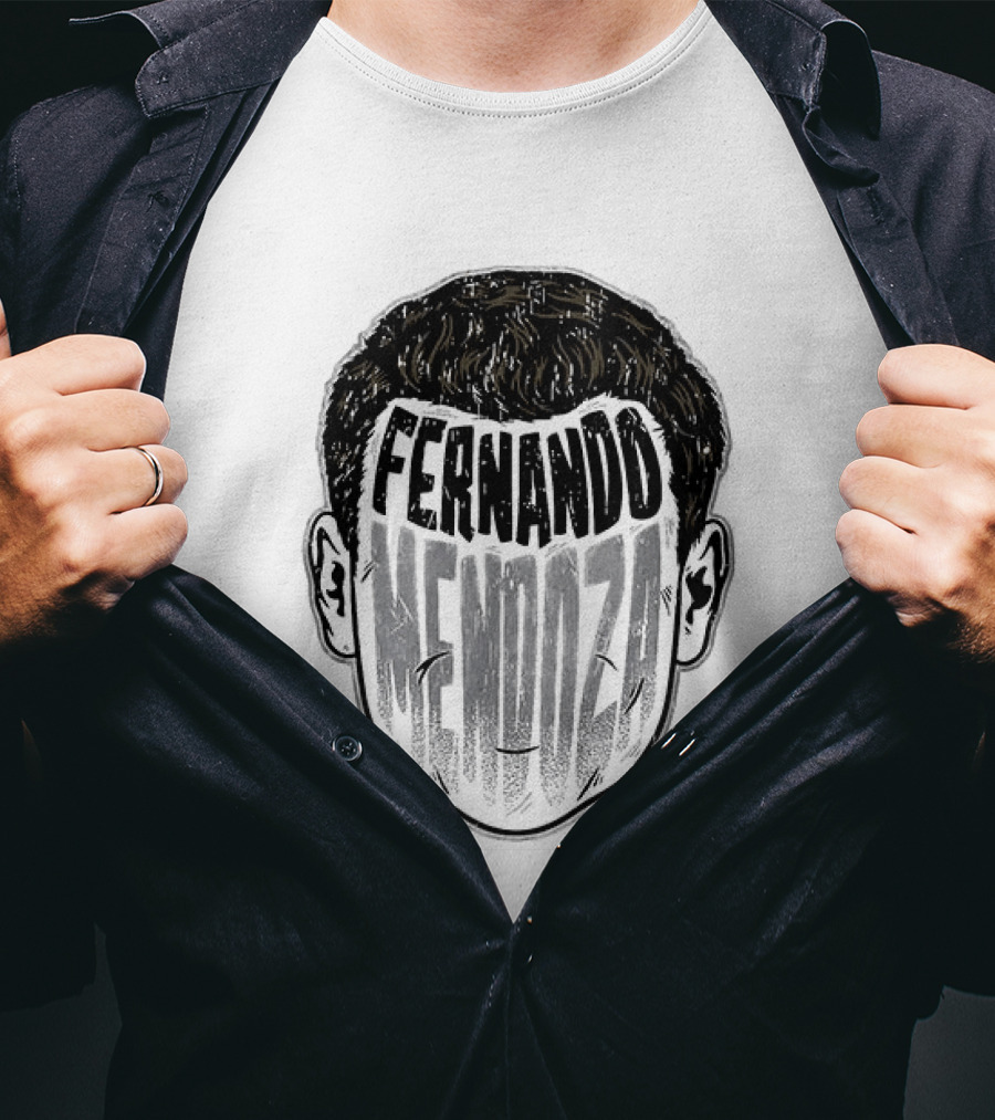 Fernando Mendoza Las Vegas Raiders NHL Face T-Shirt