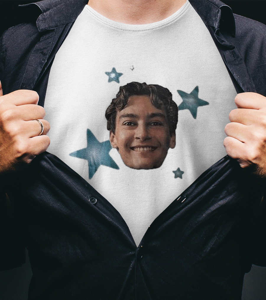 George Sixty Three Starry Smiling Face T-Shirt