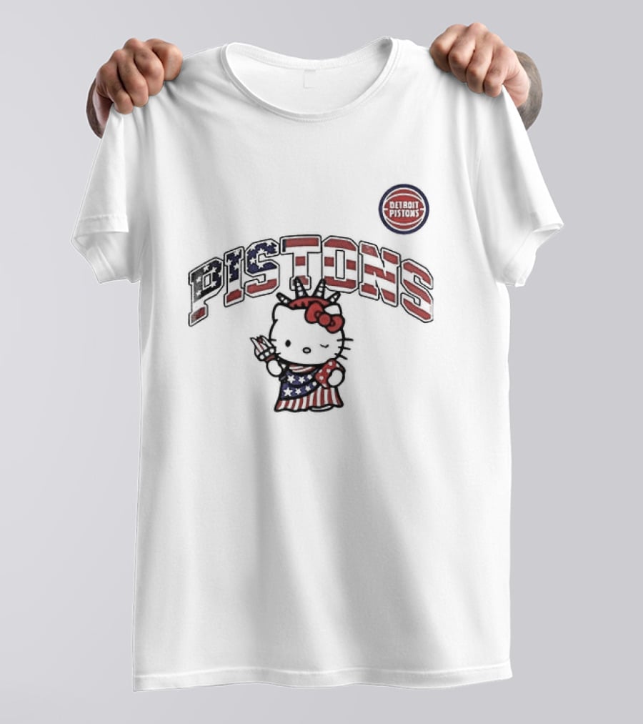 Golden State Warriors X Hello Kitty Independence Day Party Like It’s 1776 T-Shirt