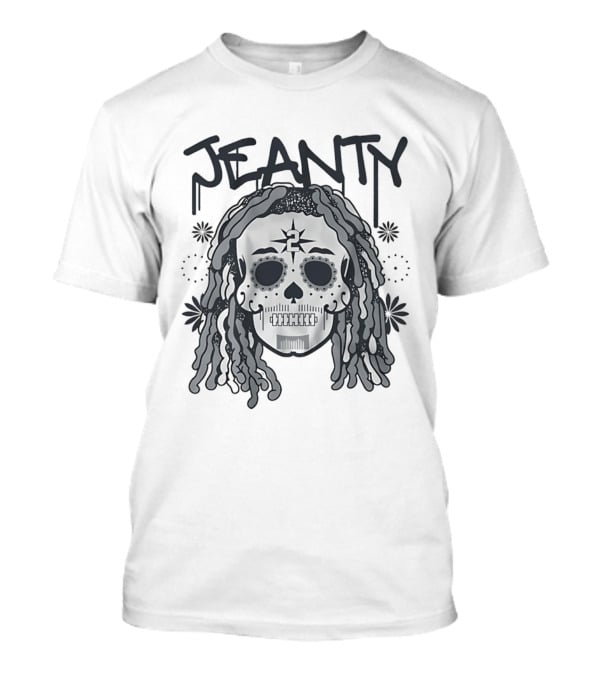 Las Vegas Jeanty Number 2 Sugar Skull Remix T-Shirt