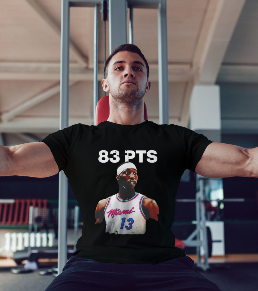 Bam Adebayo 83 PTS Miami 13 T-Shirt