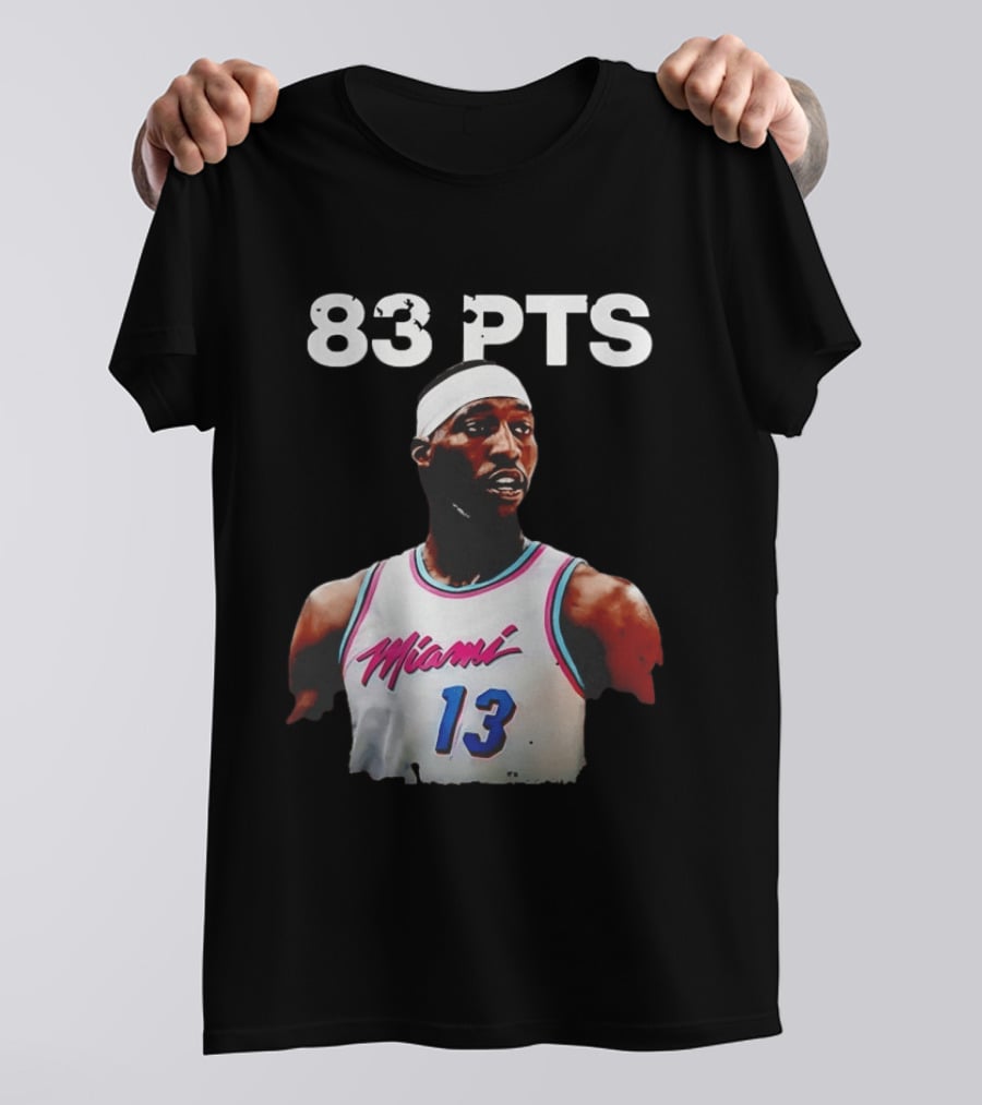 Bam Adebayo 83 PTS Miami 13 T-Shirt