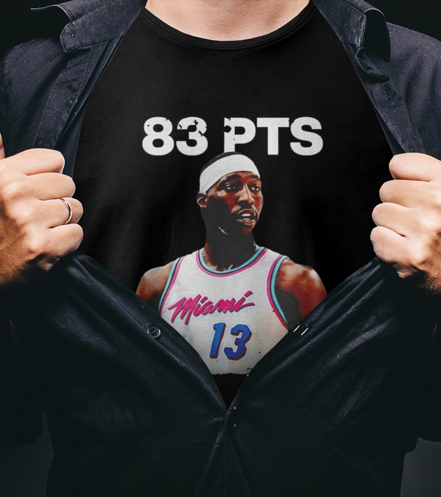 Bam Adebayo 83 PTS Miami 13 T-Shirt