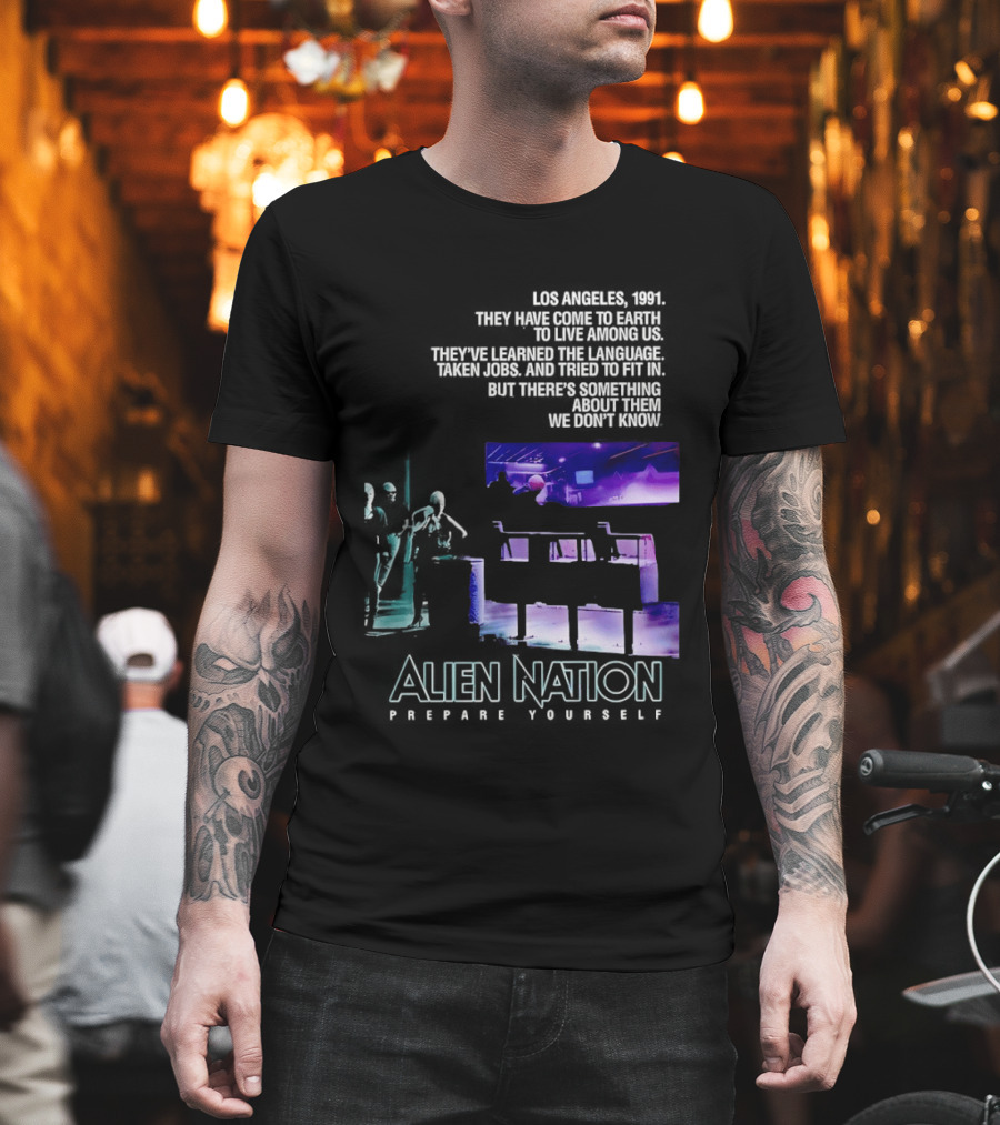 Alien Nation Prepare Yourself Sci Fi Movie Los Angeles 1991 T-Shirt