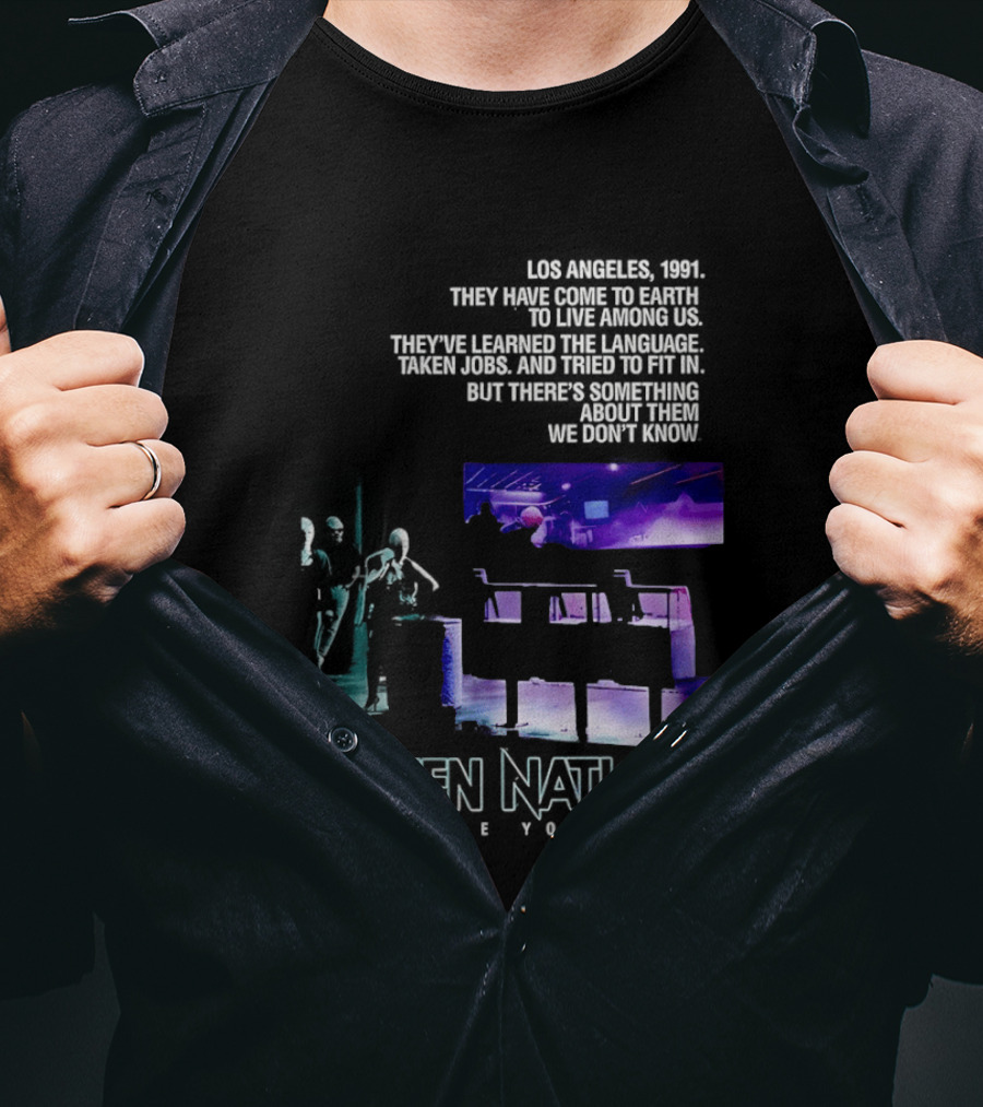 Alien Nation Prepare Yourself Sci Fi Movie Los Angeles 1991 T-Shirt