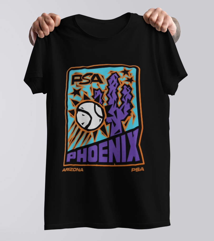 Phoenix Suns PSA Cactus Basketball Stars Arizona T-Shirt