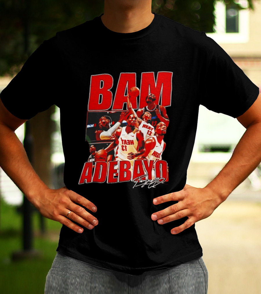 Bam Adebayo Heat Basketball Highlights And Scoring Feat T-Shirt