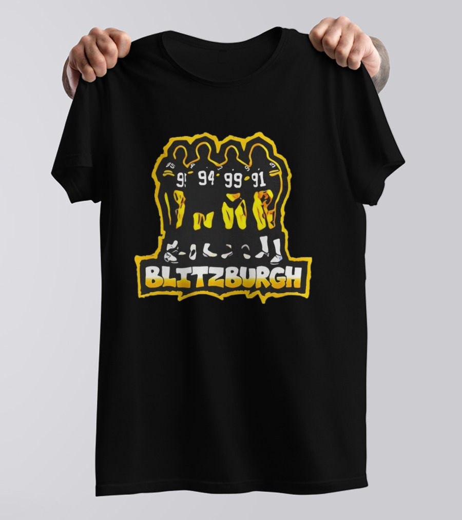 Pittsburgh Steelers Blitzburgh 95 94 99 91 T-Shirt