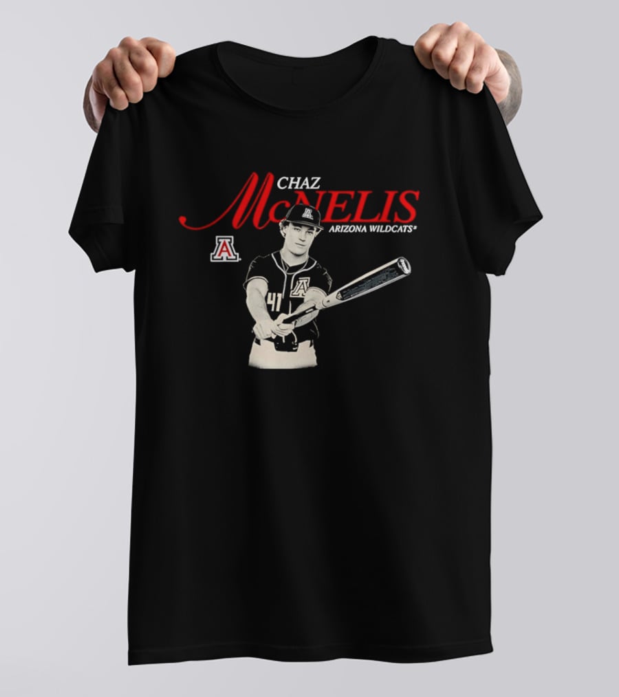 Chaz McNelis Arizona Wildcats Baseball NCAA Legacy T-Shirt