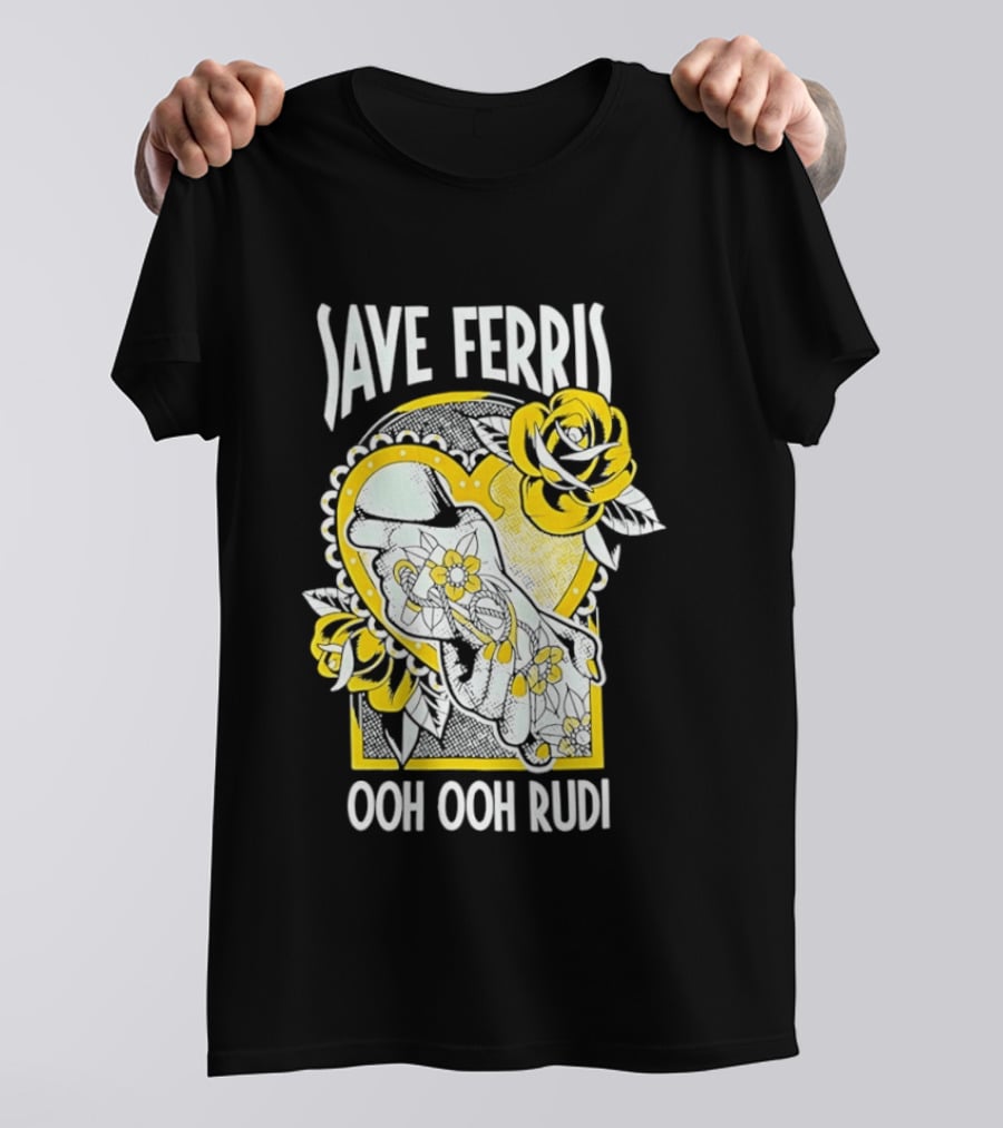 Save Ferris Ooh Ooh Rudi Rose T-Shirt