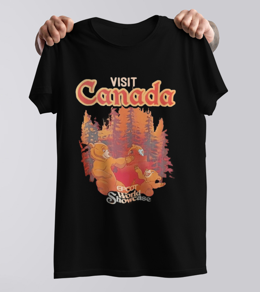 Visit Canada Kenai And Koda Epcot World Showcase T-Shirt