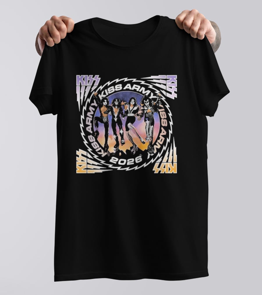 Kiss Army 2026 Vip Membership Exclusive T-Shirt