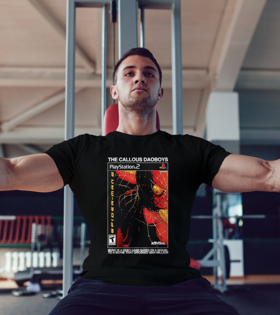 The Callous Daoboys PlayStation Spider Man 2 Activision Video Game Sequel T-Shirt