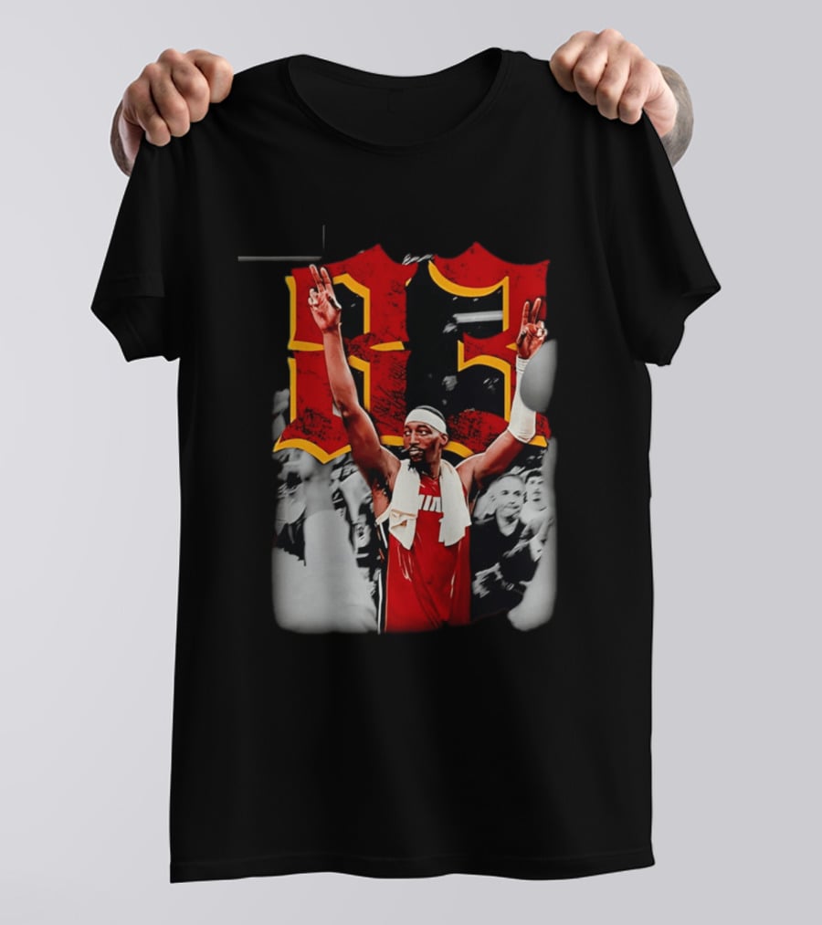 Miami Heat Bam Adebayo 13 Fan Collage T-Shirt