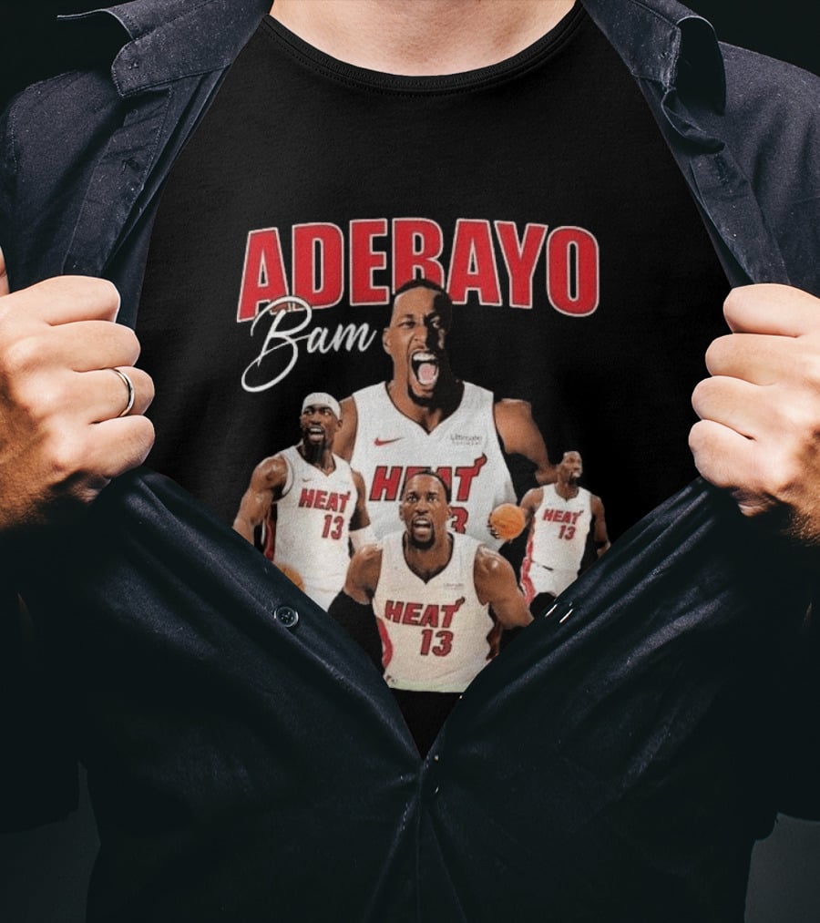 Bam Adebayo Miami Heat Basketball Ultimate Bootleg T-Shirt