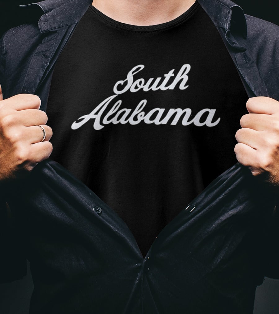 South Alabama University Vintage Script T-Shirt