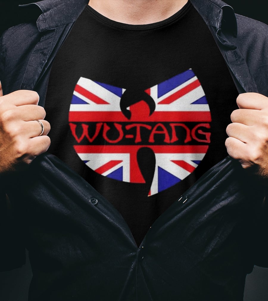 Wu Tang Clan Union Jack UK 2026 London Manchester Tour T-Shirt