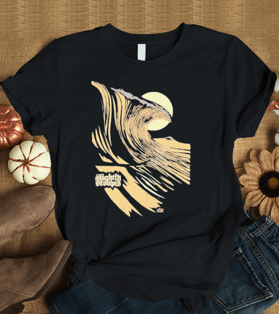 Slightly Stoopid Coffee Surf Co Alders Wave Art Vintage Sun T-Shirt