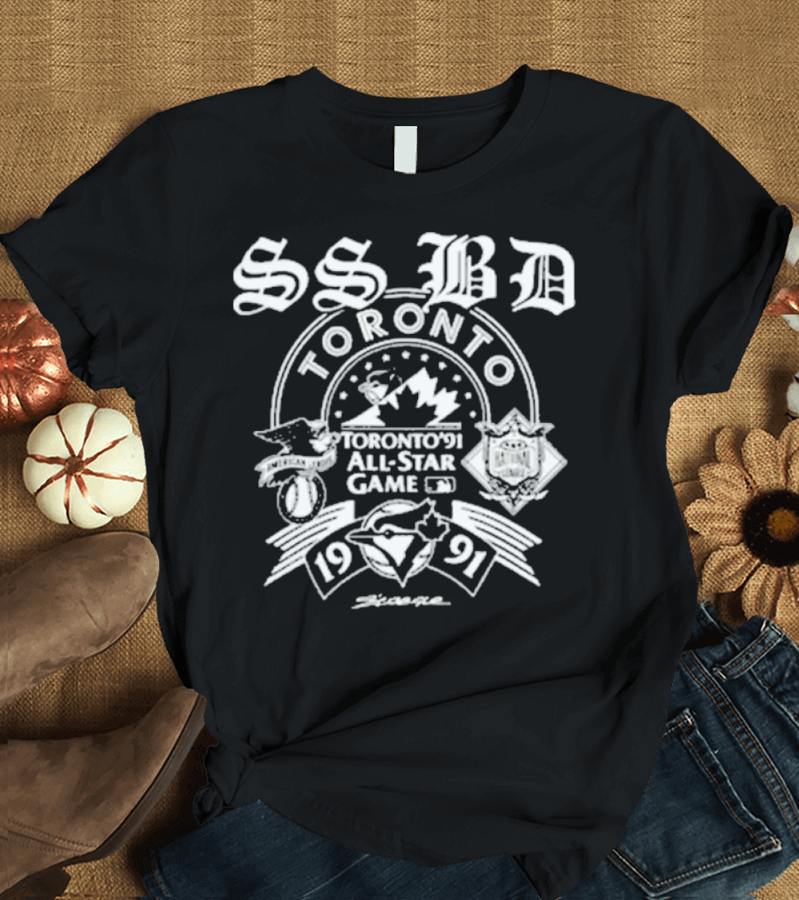 SSBD Toronto Blue Jays 1991 MLB All Star Game T-Shirt